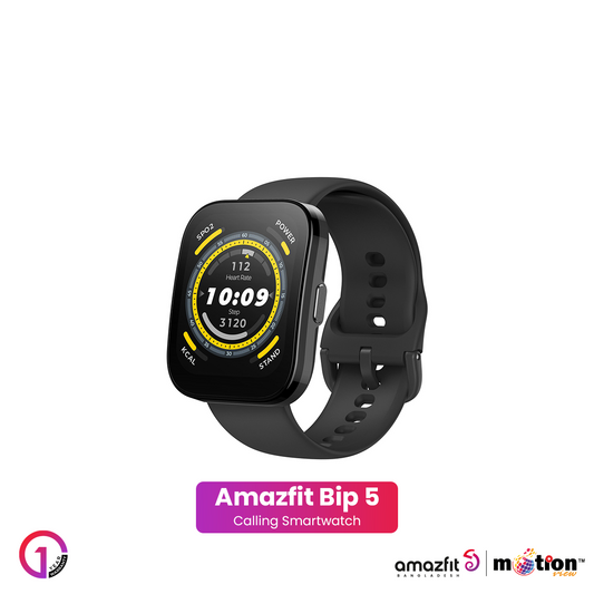 Amazfit Bip 5 1.91" TFT Display with IP68 Water-resistance Smart Watch - Black