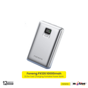 Foneng PX125 10000mAh Power Bank - Silver