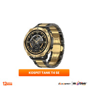 Kospet TANK T4 (Special Edition) 1.43" AMOLED 10 ATM Dive-proof With 4GB ROM SMARTWATCH - Gold