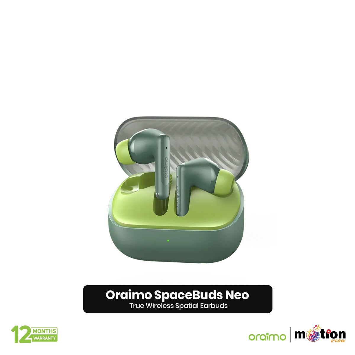 Oraimo Spacebuds Neo True Wireless Earbuds (OTW-323) - Green