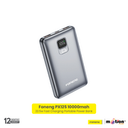 Foneng PX125 10000mAh Power Bank - Grey