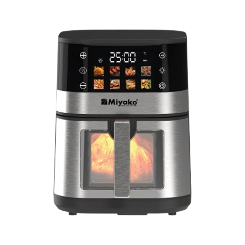 Miyako 6.0 Liter Air Fryer Ð AF-600-CG-SS