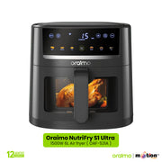 Oraimo NutriFry S1 Ultra 1500W 6L Air fryer ( OAF-521A )- GRAPHITBLACK - Default Title