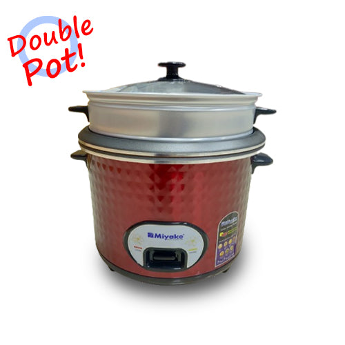 Miyako 2.8 Liter Rice Cooker Ð ASL-1280-KN-D RED