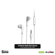 Oraimo Halo 2S 3.5mm in Ear Earphone (OEP-E21P) - White