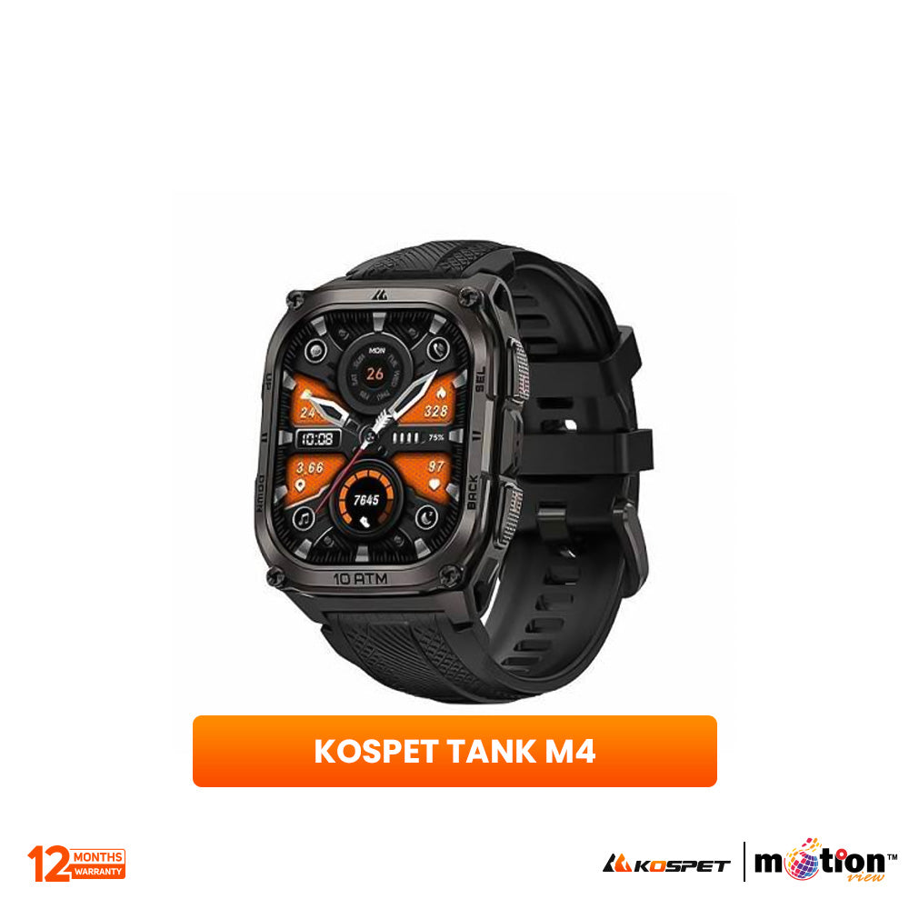 KOSPET TANK M4 Smartwatch - Black