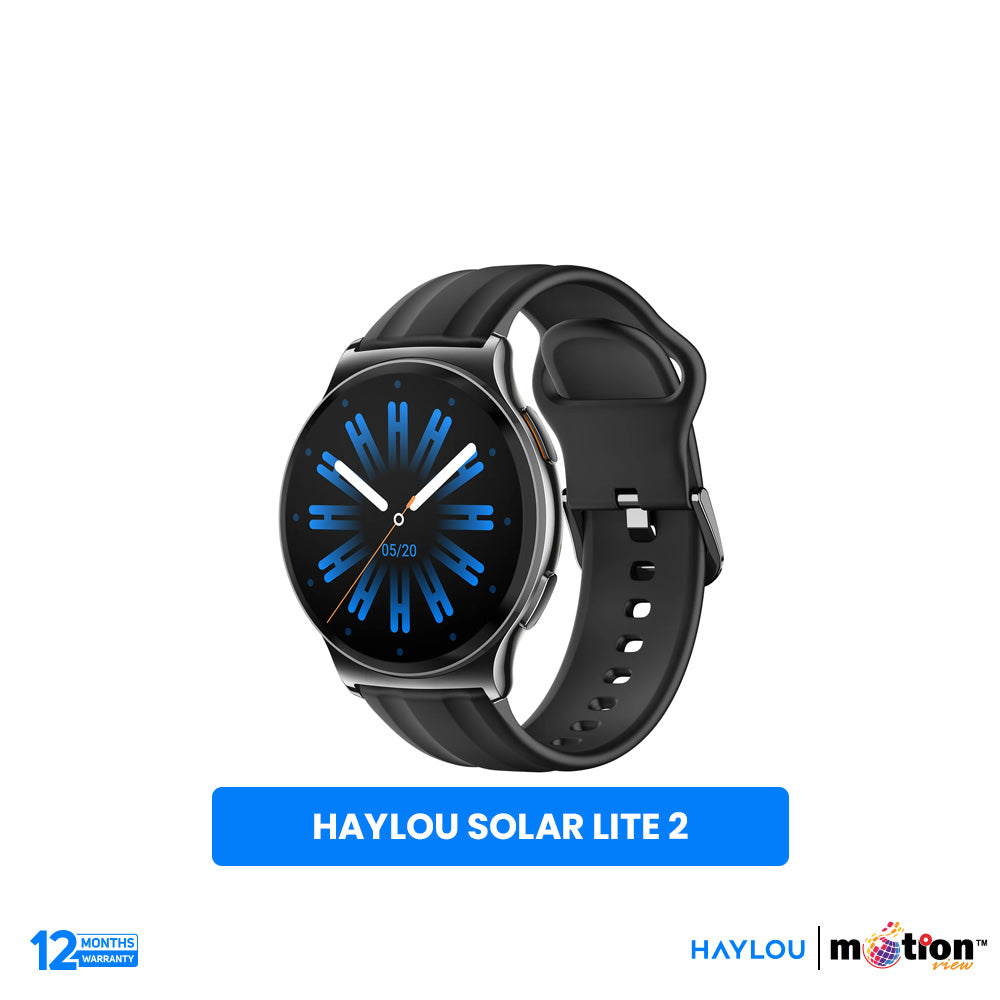 HAYLOU Solar Lite 2 Smart Watch - Black