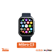 Mibro C3 Calling smart Watch 2ATM with Dual Straps - Navy Blue - Default Title