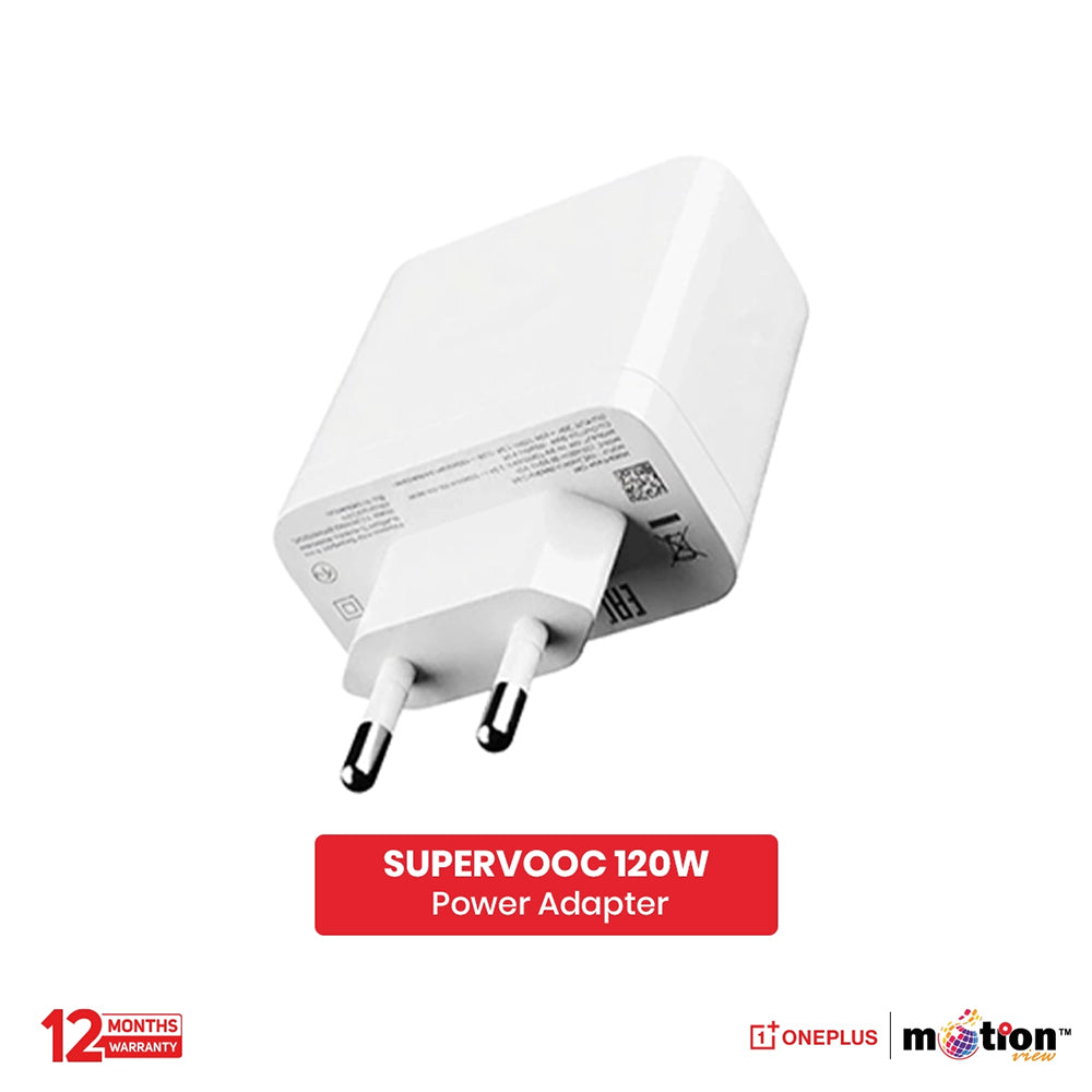 OnePlus SUPERVOOC 120W Power Adapter (Type – A EU) - Default Title