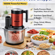 Miyako MC-66 Chopper Blender - 6.5 Liter