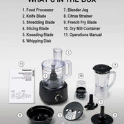 Panasonic 800W 25-in-1 Food Processor (MK-F510)