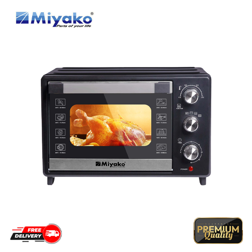 Miyako 27L Electric Oven Ð MT-827 RCL-BLK RB