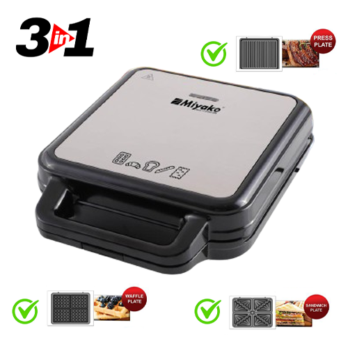 Miyako 8 SLICE Sandwich Maker Ð SM-012-HY